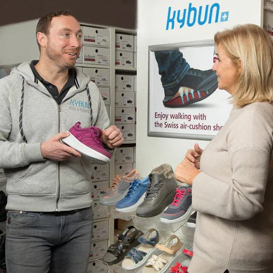 Vragen over kybun-schoenen en de zakelijke verwerking ervan? - Stapvitaal