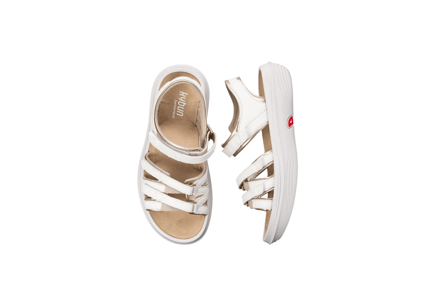 kybun sandaal Tessin White Women
