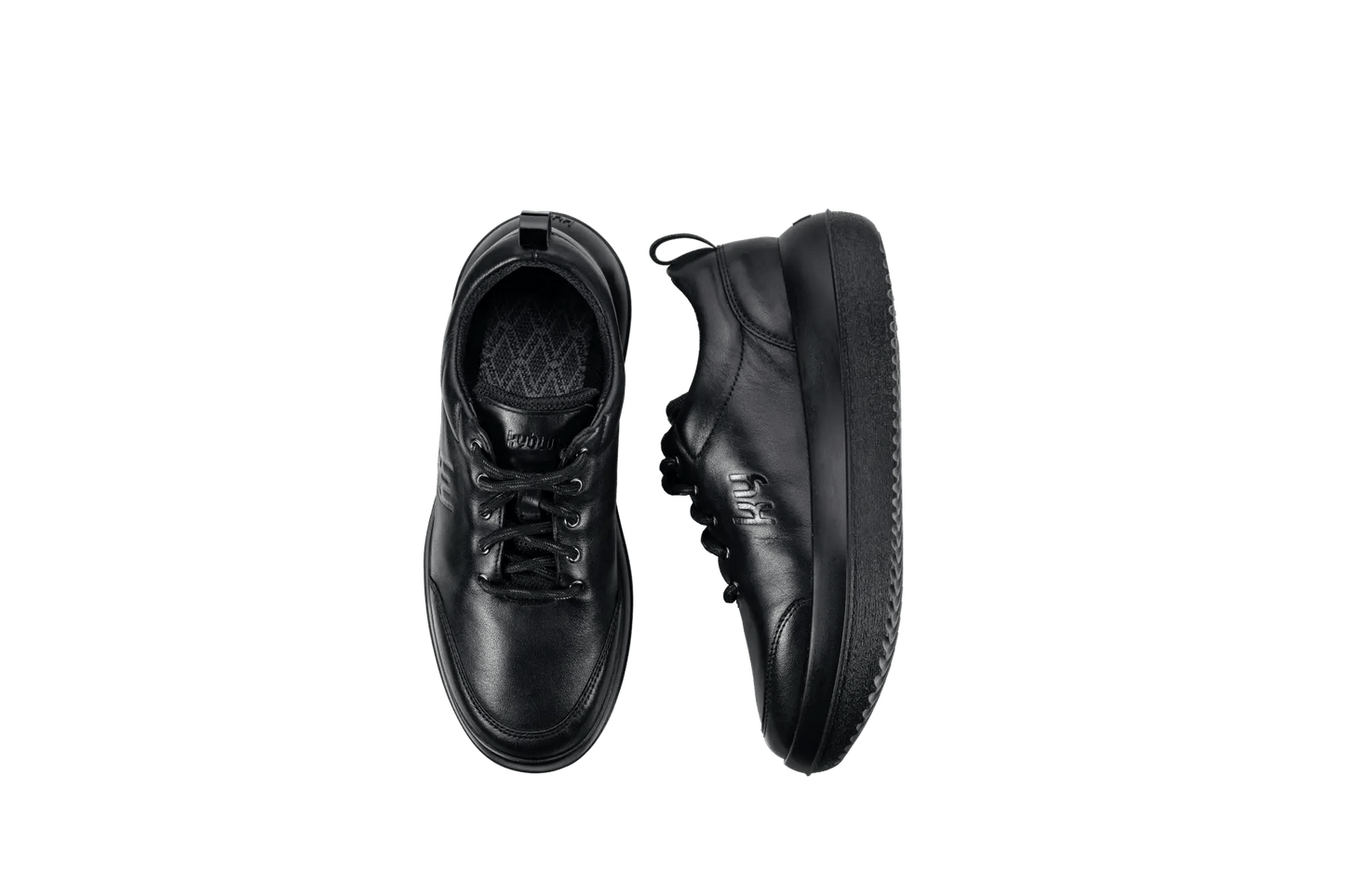 kybun schoen Bauma Zwart Leder (CL Black) - NIEUW - Stapvitaal