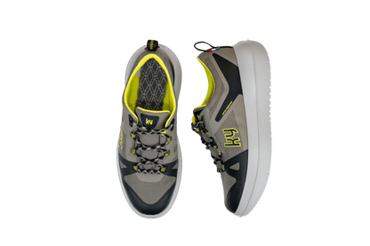 kybun schoen Flims Grey - Yellow Men