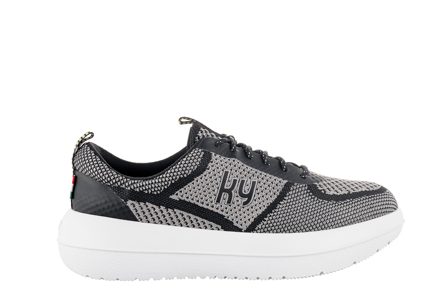 kybun schoen Meilen Black-Grey Men