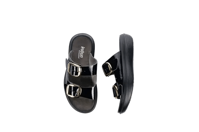 kybun slipper Glarus Black II - special edition NIEUW - Stapvitaal