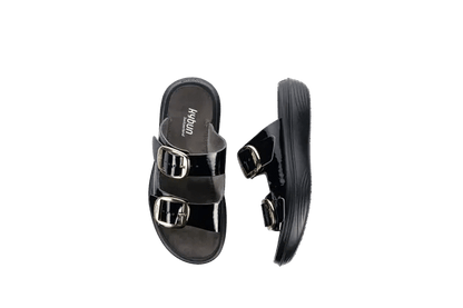 kybun slipper Glarus Black II - special edition NIEUW - Stapvitaal