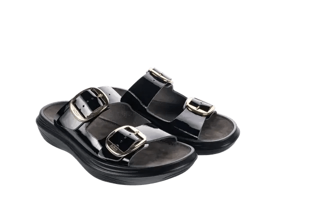 kybun slipper Glarus Black II - special edition NIEUW - Stapvitaal