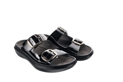 kybun slipper Glarus Black II - special edition NIEUW - Stapvitaal