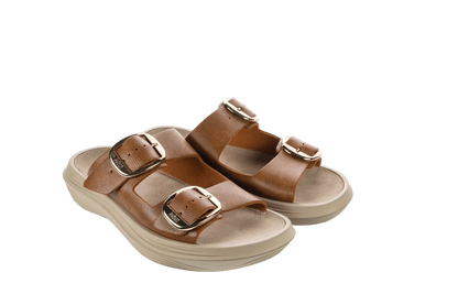 kybun slipper Glarus Brown Women - special edition NIEUW - Stapvitaal