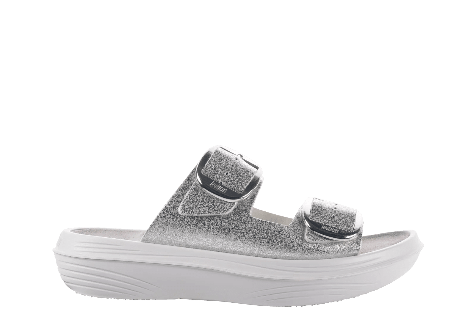 kybun slipper Glarus Silver - special edition NIEUW - Stapvitaal