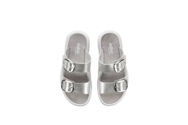 kybun slipper Glarus Silver - special edition NIEUW - Stapvitaal