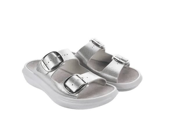kybun slipper Glarus Silver - special edition NIEUW - Stapvitaal