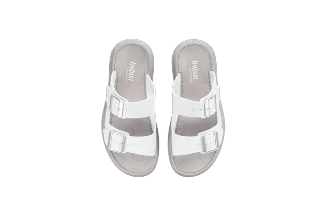 kybun slipper Glarus White Women - Stapvitaal