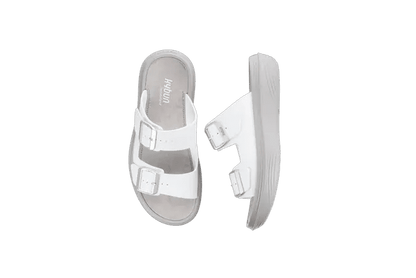 kybun slipper Glarus White Women - Stapvitaal