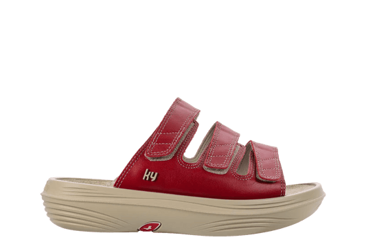 kybun slipper Kriens Red Women - Stapvitaal