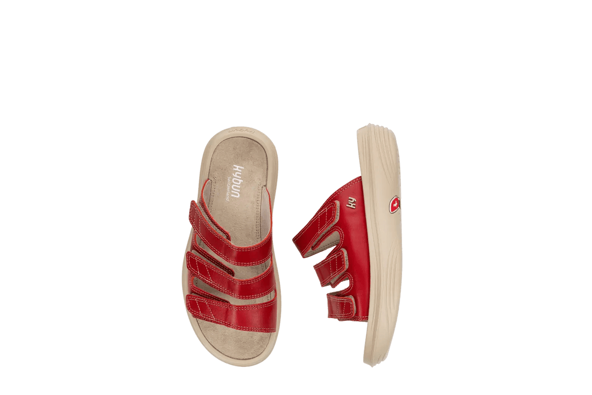 kybun slipper Kriens Red Women - Stapvitaal