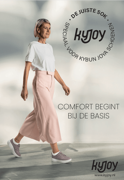 KyJoy - de juiste Sokken 3 paar Zwart - laag - Stapvitaal